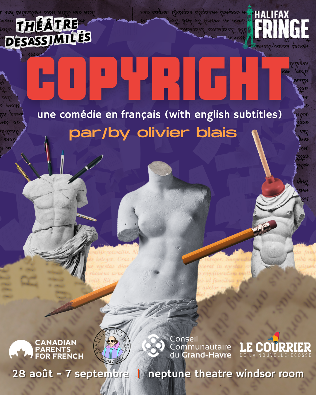 COPYRIGHT AFFICHE AVEC QR CODE