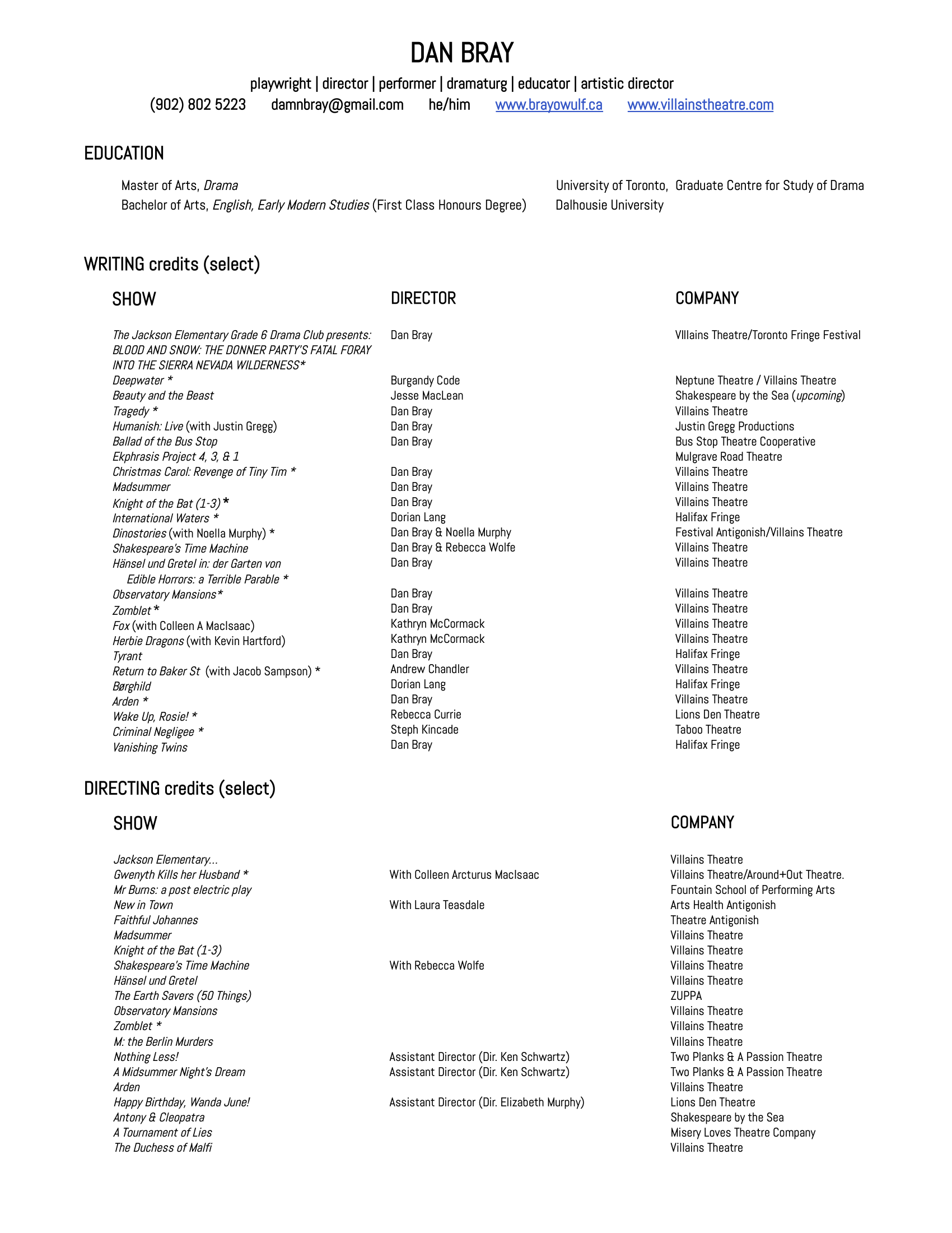 Dan Bray - Stages Res - Google Docs
